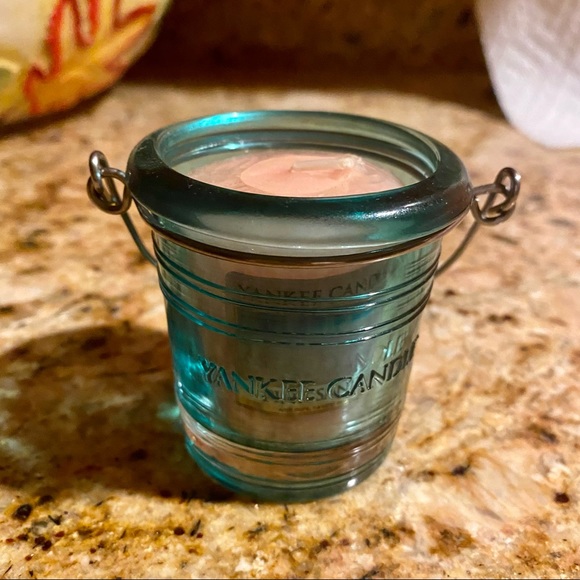 Mini Candle Holder & Pink Sands Candle Bundle